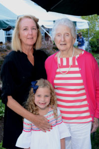 Allerton House in Hingham resident with her daughter and granddaughter