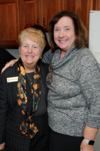 Senior living professionals at a fall networking event