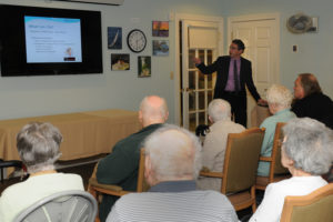 Area residents learn how to maintain their vascular health as they age.